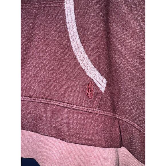 Free People Bonfire Hoodie Fig Jam Womens XS Oversized Cropped Lagenlook Active - Picture 6 of 8